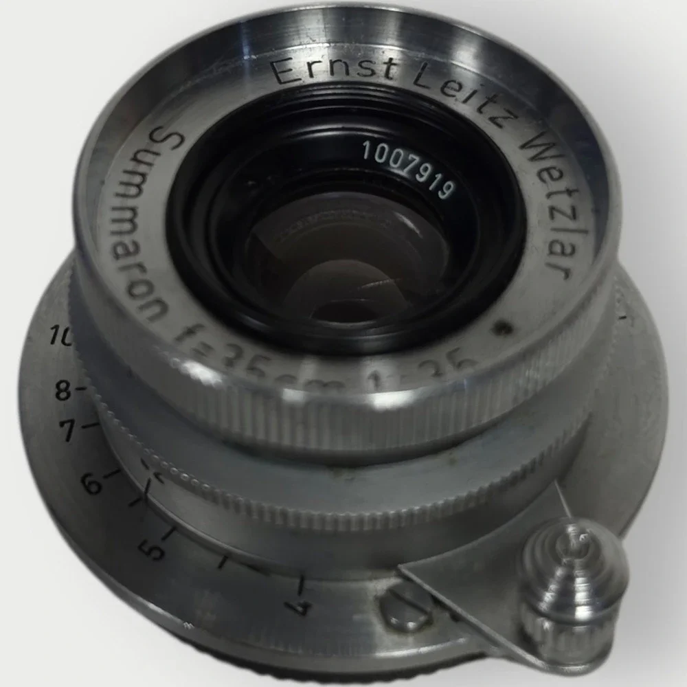 Leica Leitz Summaron 35mm f/3.5 LTM M39 Collapsible Lens 1007919 Wetzlar Caps